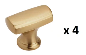 *4* Amerock Highland Ridge 1-3/8 in. Champagne Bronze Bar Knob (BP55311CZ) - Picture 1 of 3