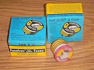 Buss T 3/10 Sicherungen Fusetron Doppelelement - Thermoausschnitt & Sicherung - 3/10A 125V 8 Stück - Bild 1 von 8