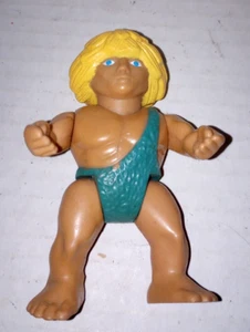 Figura de hombre de las cavernas Playskool Definitely Dinosaurs 1987 vintage - buen estado - Imagen 1 de 7