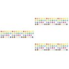 3 Count Dot Decal Rainbow Wall Decals Sticker Baby Room