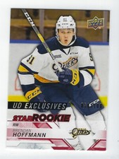 2018-19 Upper Deck CHL #319 Brendan Hoffman Star Rookies UD Exclusives 030/100