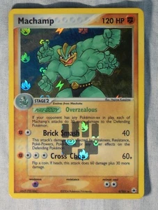 Pokemon Karte Machamp 9/101 Holo EX Hidden Legends - Bild 1 von 2