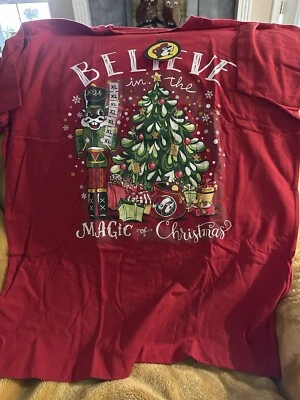 Camisa de Navidad Buc-ee's 2024 “Cree en la magia de la Navidad” LG Bucees Nueva con Etiquetas Foto 1 de 4