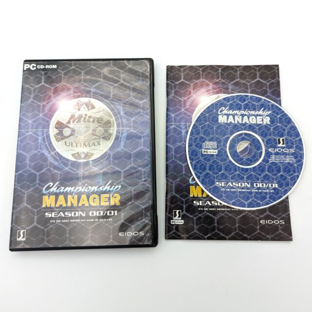 Venda - Jogo Usado Championship Manager 2001/2002 Original em Português  para PC