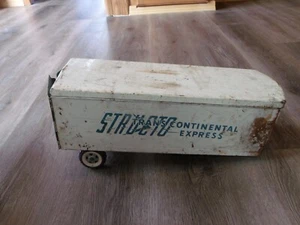 Vintage Structo Transcontinental Express Pressstahl Anhänger 16 Zoll lang - Bild 1 von 6