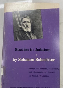 Studien zum Judentum: eine Auswahl von Solomon Schechter, 1962, Taschenbuch - Bild 1 von 8