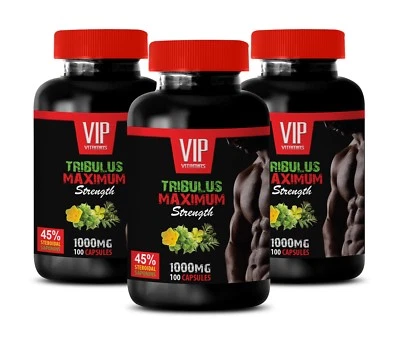 muscle gain supplements - TRIBULUS MAXIMUM 3B 300CAPS - tribulus terrestris - 3B - Image 1 of 4