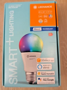 LEDVANCE SMART+ SMART+ MATTER Classic A60 LED-Lampe 9W Multicolor E27 - Bild 1 von 5