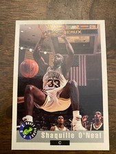 1992 Classic Draft Picks - Promo Gold #1 Shaquille O'Neal (RC)