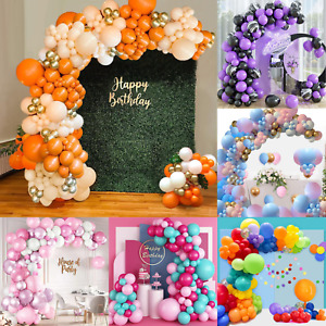 Balloon Arch Kit + Balloons Garland Birthday Wedding Party Baby Shower Decor UK