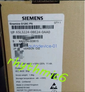 Nuevo inversor Siemens 6SL3224-0BE24-0AA0 rápido DHL/FedEx - Imagen 1 de 1