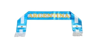 Bufanda Argentina Estampado Satinado.Nueva Foto 1 de 3