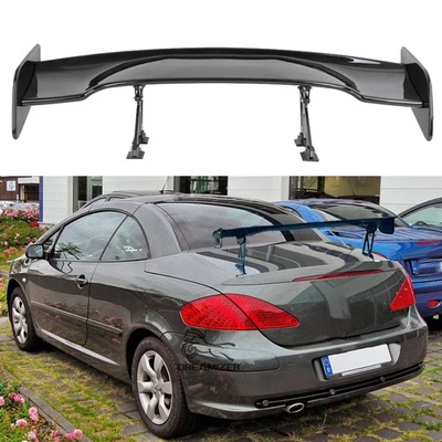 Alerón trasero estilo GT negro brillante 46" para Peugeot 308 CC 207 206 Foto 1 de 4