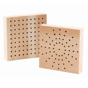 Holzsockel lufttrocknend lufttrocknender Halbzeug Ton Knete weicher Ton quadrati - Bild 1 von 10