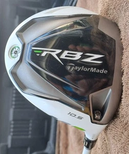 Golf Club TAYLORMADE ROCKET BALLZ RBZ 10.5 Driver RH Graphite R Regular Flex - Picture 1 of 11