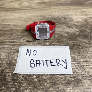 Polar FT7 CR 1632 Unisex Red Strap Heart Rate Monitor Digital Fitness Wristwatch - Picture 1 of 4