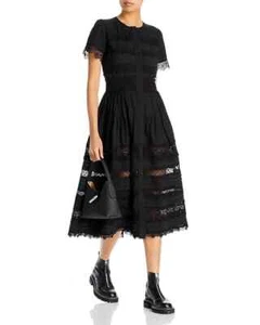 WAIMARI CAMILA MIDI DRESS COLOR BLACK SIZE S NEW - Picture 1 of 5
