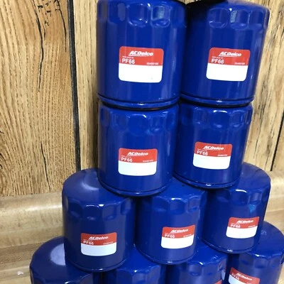 Lot Of 12 Genuine GM ACDelco Engine Oil Filter 55495105 PF66 New - Imagem 1 de 2