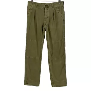 Free People Boyfriend Utility Pants Size 27 Straight Leg Archive Dune Gorpcore - Picture 1 of 8