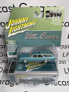 JOHNNY LIGHTNING 1964 Olds Vista Cruiser Pacific Mist Poly 1:64 Diecast Collecto - Picture 1 of 2