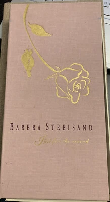 Barbra Streisand “Just For the Record” 4 Cassette Box Set Foto 1 de 4
