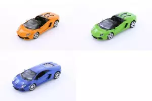 SHOWCASTS LAMBORGHINI AVENTADOR LP700-4 ASSORTMENT - 4 1/24 DIECAST CARS - Picture 1 of 2