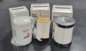 Genuine OEM Diesel Filter Kit and Oil Filter Combo for Nissan Titan XD 5.0L 8Cyl - Picture 1 of 15