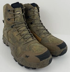 Irish Setter VaprTrek 8" Waterproof Leather Boots Camo 2815 Mens Size 14 - Picture 1 of 11