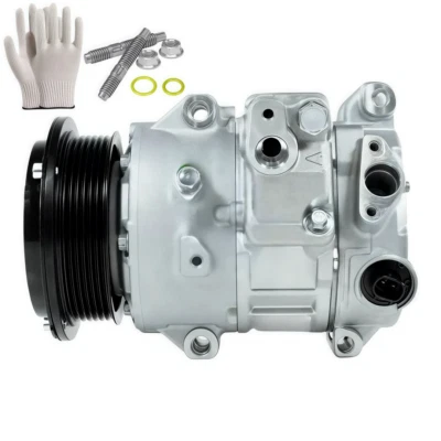 NEW A/C COMPRESSOR fits TOYOTA HIGHLANDER 2.7L 2009-2013 / VENZA 2.7L 2009-2016 - Image 1 of 4