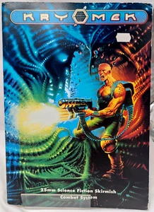 1991 Kryomek 25mm Science Fiction Skirmish Combat System Game Book Plus Extras - Imagen 1 de 4