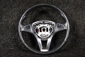 Mercedes Benz E300 Steering Wheel Sport Black Original Sdn 17 18 A0004607103 - Foto 1 di 12