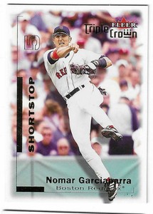 2001 Fleer Triple Crown MLB Card Boston Red Sox #5 Nomar Garciaparra