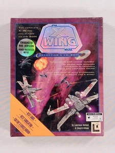 Star Wars X-Wing Collector's CD-ROM – Mac Version LucasArts 1994 Good Condition - Photo 1/7