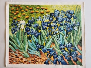 20x24 Van Gogh Flowers Student Recreation Hand Painted Oil Painting - Picture 1 of 4