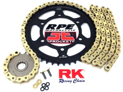 Kit de cadena y piñones 2009-2016 Suzuki GSXR1000 RK ZXW 520 dorado QA 16/42 Foto 1 de 4