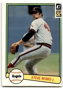 Donruss Steve Renko 1982. California Angels #38 - Imagen 1 de 2