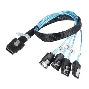 1.64ft Internal Mini SAS SFF-8087 36P to 4 SATA 7P Forward Breakout Cable - Bild 1 von 10
