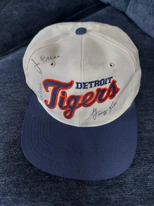 Detroit Tigers Autographed Hat - Al Kaline (HoF) - George Kell (HoF) Jim Price - Picture 1 of 11