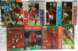 WALES HOME INTERNATIONAL FOOTBALL PROGRAMMES 1990 to 2008 ~ YOU CHOOSE - Picture 1 of 10