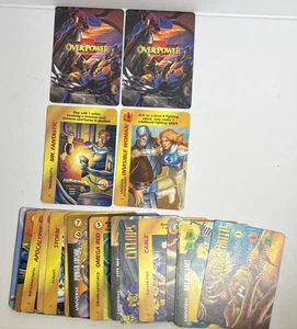 Marvel Overpower 1995 Card Game Lot x29 Cards -Mistique Bishop Storm Vintage - Picture 1 of 2