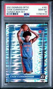 Cade Cunningham Pistons 2021-22 Donruss Optic Rookie Card Pulsar Prizm PSA 10 - Picture 1 of 3