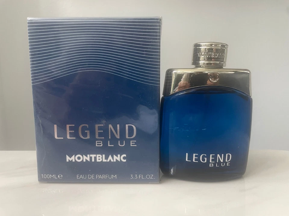 Montblanc Legend Colônia Azul Masculina 3,3 oz/100 ml Eau de Toilette Spray NOVO - Imagem 1 de 1