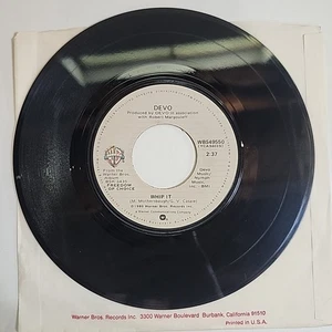 Devo Whip It/ Turn Around 45 RPM Schallplatte 7" Vinyl Wahlfreiheit - Bild 1 von 5