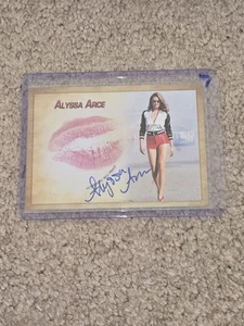 Alyssa Arce Autograph Signed Kiss Card Collectors Expo Model #7 - Picture 1 of 2