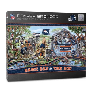 NFL Denver Broncos Game Day at The Zoo 500pc Puzzle - Bild 1 von 4