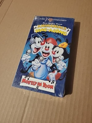 Animaniacs Sing Along: Mostly in Toon - VHS (1996, Warner Home Video) Sealed - Image 1 of 4