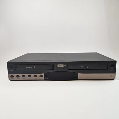 Go Video VCR Dual Deck Gravador VHS Player Modelo DDV9550 Sem Controle Remoto TESTADO - Imagem 1 de 4