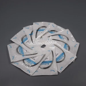 10 Pcs Dental Orthodontic Stainless Steel Arch Wire Round Natural/Ovoid/Square - Picture 1 of 25
