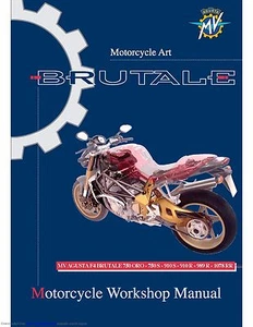 MV Agusta Service Chassis Manual 2008 F4 BRUTALE 750 ORO & F4 BRUTALE 750 S - Picture 1 of 12