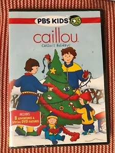NEW ~ CAILLOU ~ CAILLOU'S HOLIDAY ~ DVD ~ PBS KIDS ~ SNAPCASE ~ 1+ SHIP - Picture 1 of 2